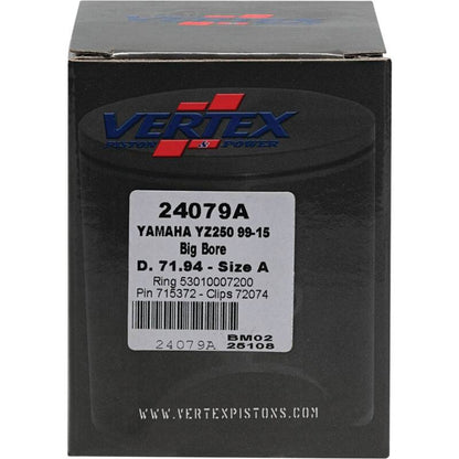 Vertex Pistons Vertex Piston 22-23 Fantic Motor XX 250 250cc +5.6mm Cast Big Bore Piston Kit 72mm. 295cc.
