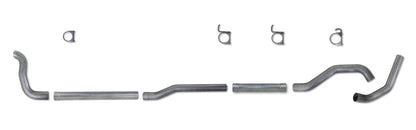Diamond Eye Performance Diamond Eye KIT 4in TB MFLR RPLCMENT PIPE SGL AL: 2-WHEEL DRIVE ONLY 89-93 DODGE CUMMINS 5.9L