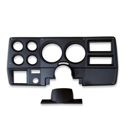Autometer Designer Black 73-83 Chevy Truck / Suburban Dash Kit 6pc Tach/ MPH/ Fuel/ Oil/ WTMP/ Volt