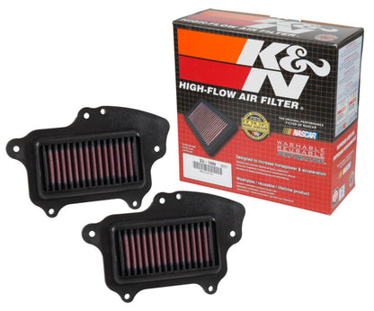 K&N Engineering K&N 16-17 Suzuki Boulevard M90 1462CC Replacement Drop In Air Filter (Set of 2)