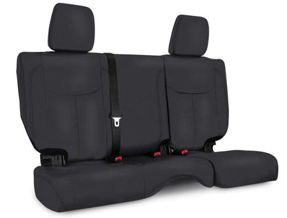 PRP Seats PRP 13-18 Jeep Wrangler JKU Rear Seat Cover/4 door - All Black
