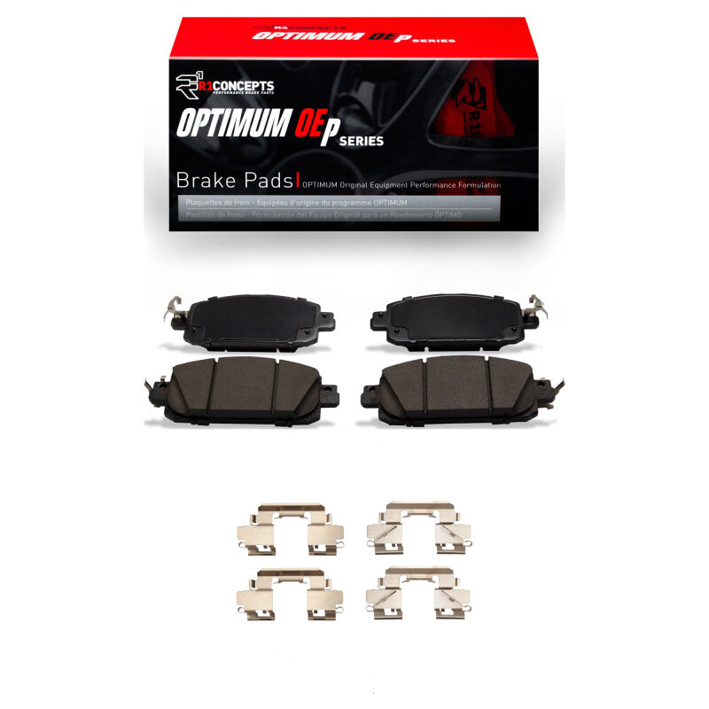 R1 Concepts R1 2020-2025 Nissan Kicks Front R1 Optimum OE Pads & Hardware Kit