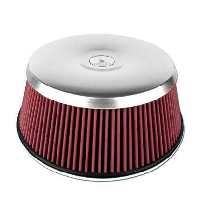 Airaid 10-14 Ford Mustang Shelby 5.4L Supercharged Direct Replacement Filter - Dry / Blue Media