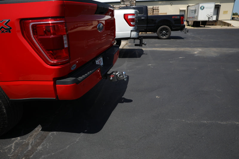 GEN-Y Hitch Gen-Y Glyder Torsion-Flex 2in Shank 6in Drop 7K Hitch w/Ball Platform/1in Diameter Mounting Hole