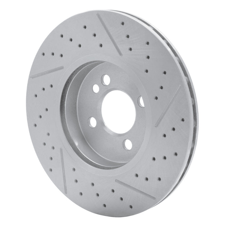 DFC 07-15 Mini Cooper Clubman Front Drilled and Slotted Brake Rotor