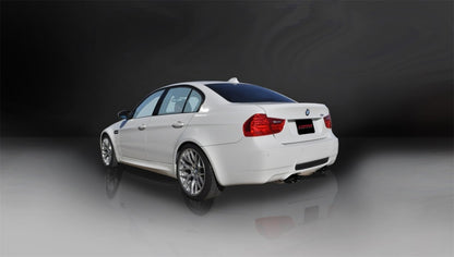 CORSA Performance Corsa 2008-2012 BMW M3 E90 Black Sport Cat-Back Exhaust