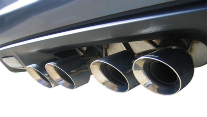 CORSA Performance Corsa 06-11 Chevrolet Corvette C6 Z06/ZR1 Sport Cat-Back Dual Rear Exit w/ Twin 4.0in Black Tips