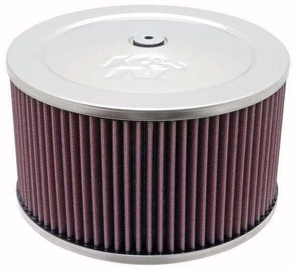 K&N Engineering K&N Round Air Filter Assembly 5.125 in FLG / 9in OD / 6.375 in H w/ Vent