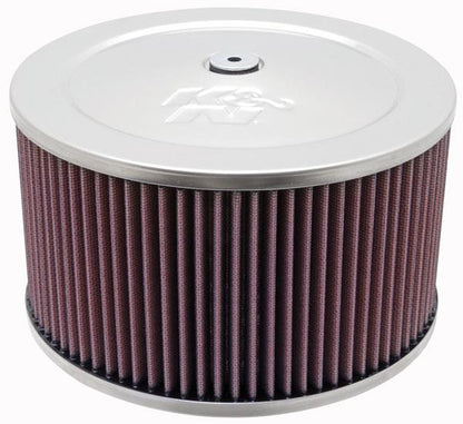 K&N Engineering K&N Round Air Filter Assembly 5.125 in FLG / 9in OD / 6.375 in H w/ Vent