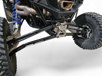 Elektric Off Road Elektric Offroad 2022+ Polaris Rzr Pro R Turbo R Billet High Clearance Radius Rods Anodized Blk