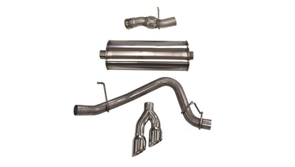 CORSA Performance Corsa 2015-2020 GMC Yukon Denali 6.2L V8 Single Side Exit Cat-Back Exhaust w/ Polished Tips