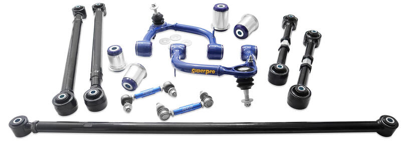 SuperPro 21+ Toyota Land Cruiser 300 Vehicle Performance & Geometry Upgrade Kit- (Front & Rear)