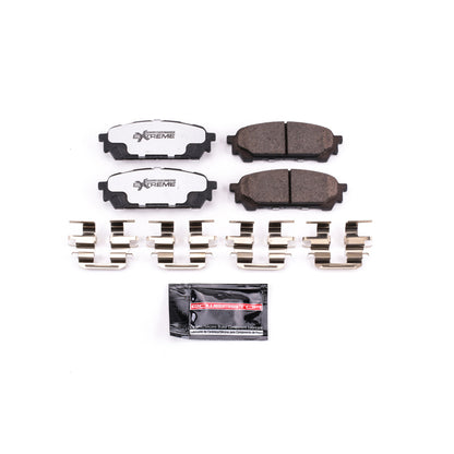 PowerStop Power Stop 05-06 Saab 9-2X Rear Z26 Extreme Street Brake Pads w/Hardware