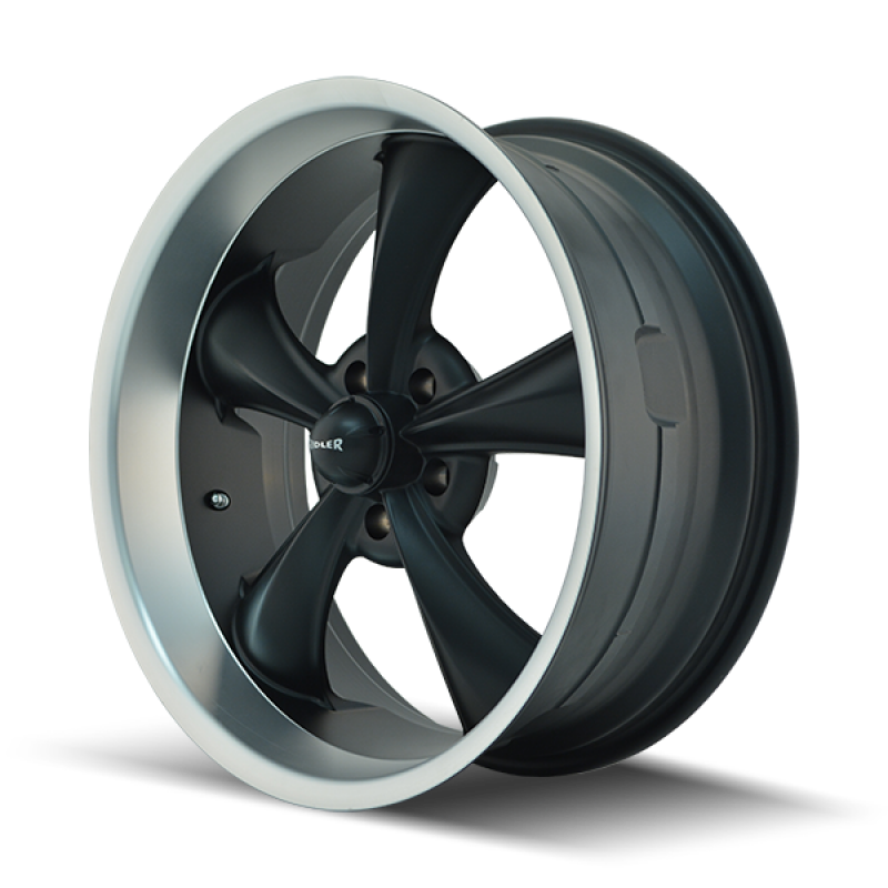 Ridler Wheels Ridler 695 20x10 / 5x120.65 BP / 0mm Offset / 83.82mm Hub Matte Black Machined Wheel