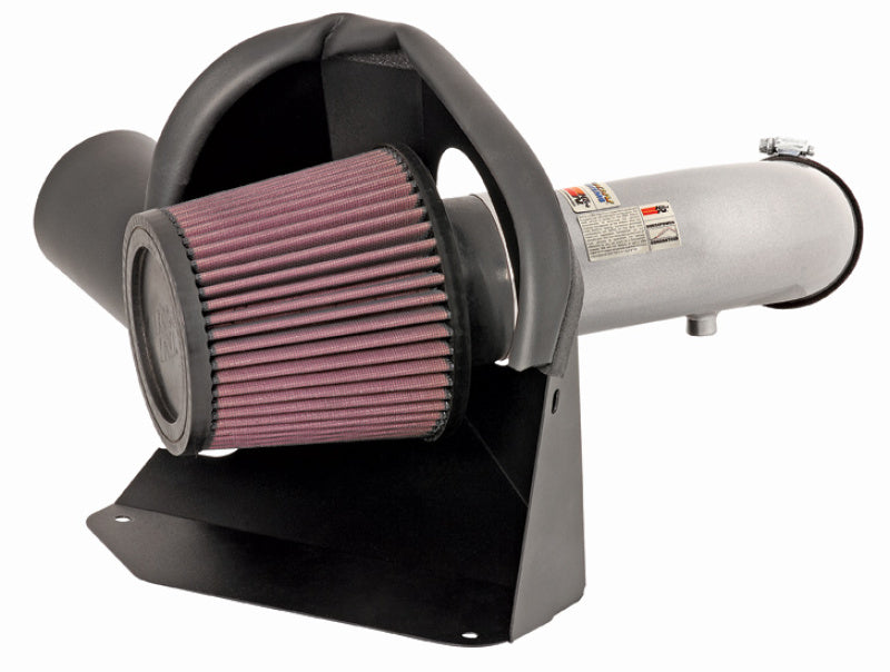 K&N Engineering K&N 07-10 Nissan Altima 2.5L Silver Typhoon Short Ram Intake