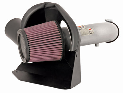 K&N Engineering K&N 07-10 Nissan Altima 2.5L Silver Typhoon Short Ram Intake