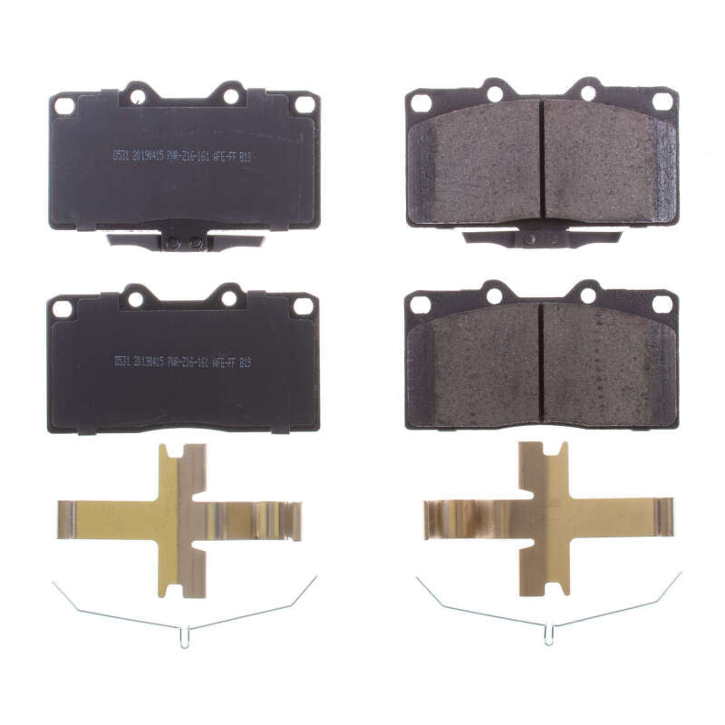 PowerStop Power Stop 91-96 Dodge Stealth Front Z17 Evolution Ceramic Brake Pads w/Hardware