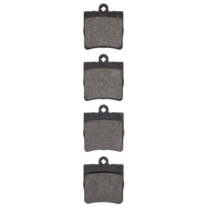 DFC 96-15 Chrysler Crossfire Rear 5000 Advanced Low Metallic Brake Pads