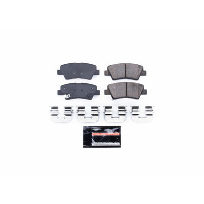 PowerStop Power Stop 16-19 Hyundai Tucson Rear Z23 Evolution Sport Brake Pads w/Hardware