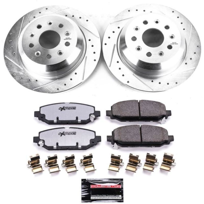 PowerStop Power Stop 18-19 Jeep Wrangler Rear Z36 Truck & Tow Brake Kit