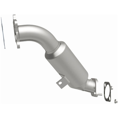 MagnaFlow Direct Fit Catalytic Converter 08-09 Subaru STi front OEM