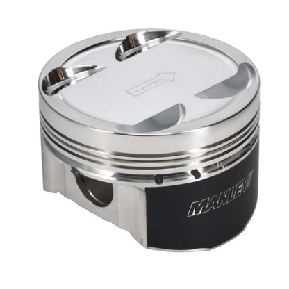 Manley Performance Manley 03-06 Mitsubishi Evo 8/9 4G63T 86.5mm +1.5mm -8cc Dome 94mm Stroke Pistons w/ Rings