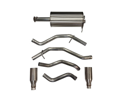 CORSA Performance Corsa 19-24 Ram 1500 5.7L Crew Cab w/ 57in or 76in Bed Cat-Back Dual Rr Exit 5in Satin Polished Tips