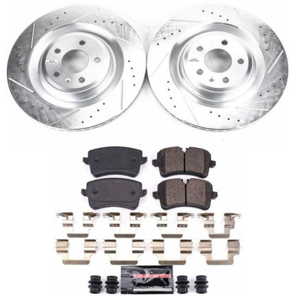 PowerStop Power Stop 16-18 Audi A7 Quattro Rear Z23 Evolution Sport Brake Kit