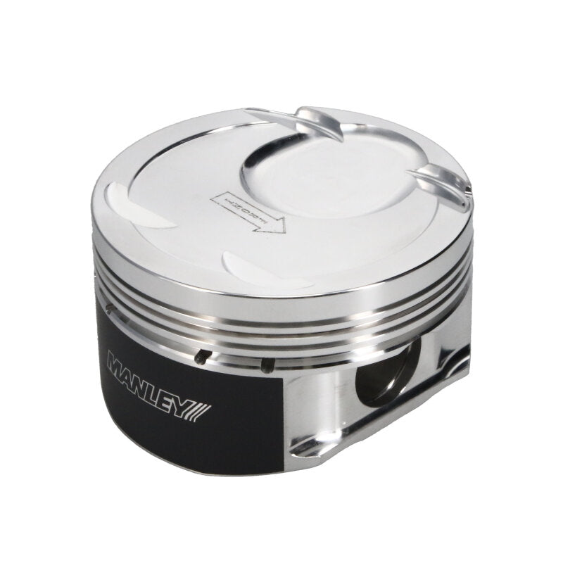 Manley Performance Manley Ford 3.5L Ecoboost 3.642in Bore 1.239in Comp Height -8.5cc Dish Extreme Duty Piston Set