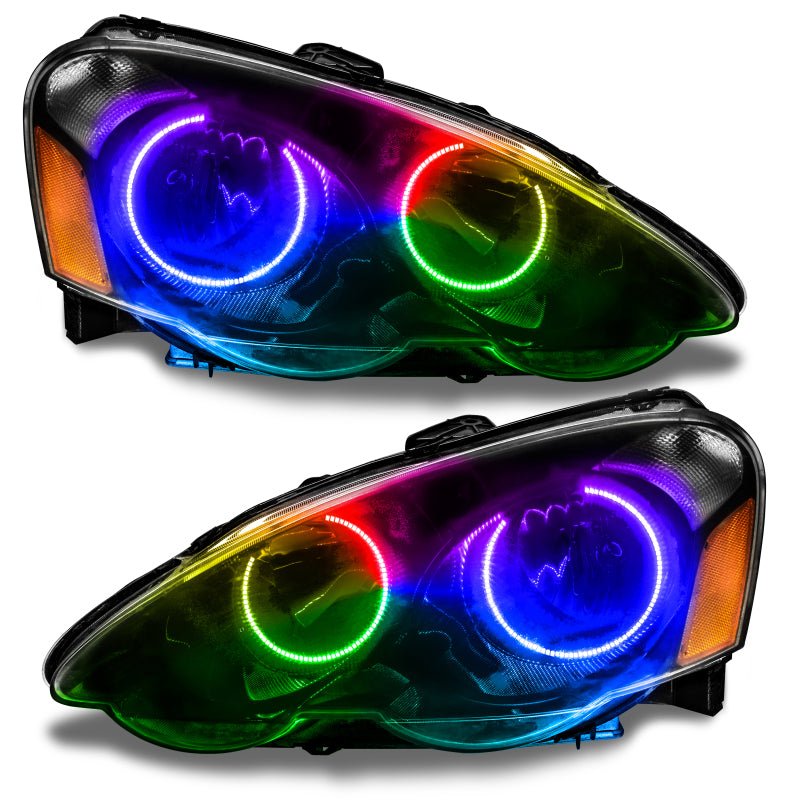 ORACLE Lighting Oracle Acura RSX 02-04 Halo Kit - ColorSHIFT w/o Controller