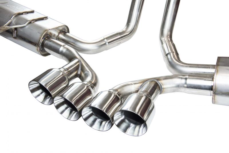 Kooks Headers Kooks 97-04 Chevy Corvette Full 3in Axleback w/Pol Tips Requires 3in X-Pipe