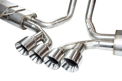 Kooks Headers Kooks 97-04 Chevy Corvette Full 3in Axleback w/Pol Tips Requires 3in X-Pipe