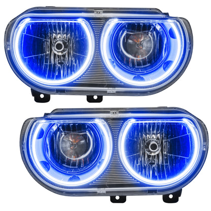 ORACLE Lighting Oracle 08-14 Dodge Challenger SMD HL (Non-HID) - ColorSHIFT w/ Simple Controller