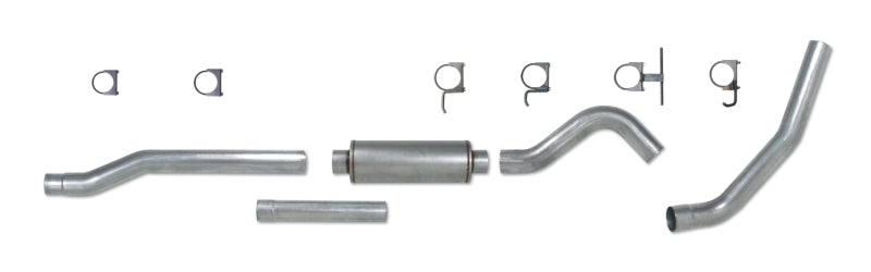 Diamond Eye Performance Diamond Eye KIT 4in Catback Single SS: 03-07 FORD 6.0L F250/F350