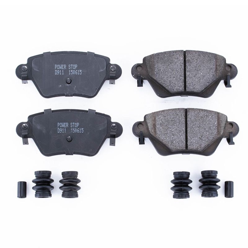 PowerStop Power Stop 02-05 Jaguar X-Type Rear Z17 Evolution Ceramic Brake Pads w/Hardware