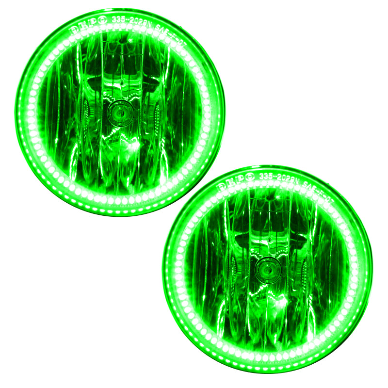 ORACLE Lighting Oracle 03-10 Hummer H2 LED Fog Light Halo Kit - Green