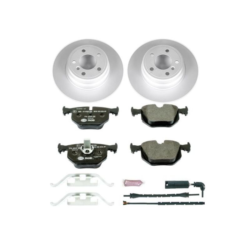 PowerStop Power Stop 00-06 BMW X5 Rear Euro-Stop Brake Kit