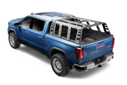 Go Rhino RealTruck 19-25 Chevy Silverado 1500 CC 4dr VoltStep Electric Running Board Kit - Bedliner Coating