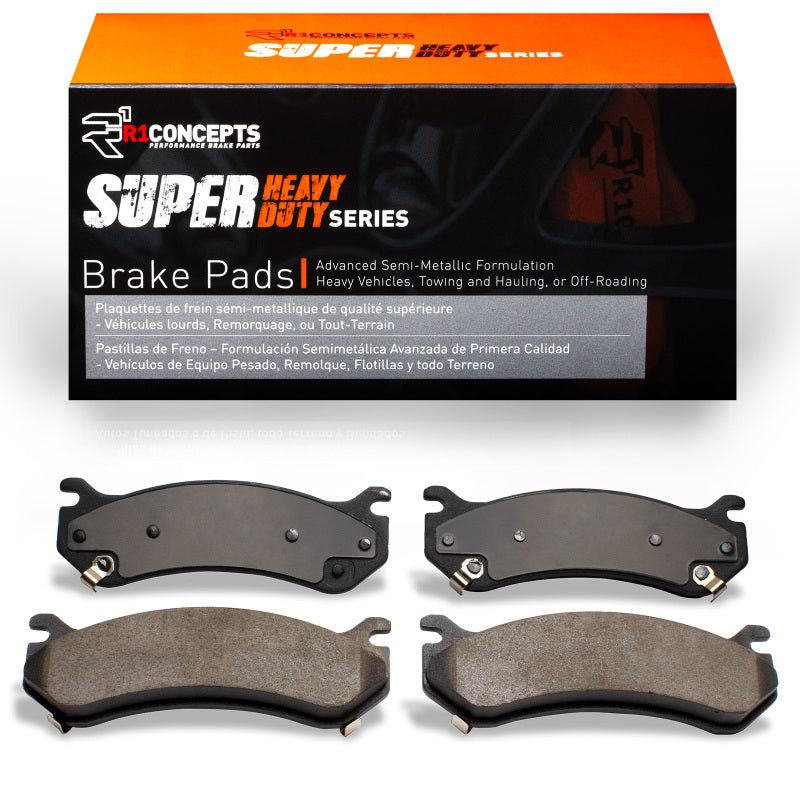 R1 Concepts R1 99-13 Hummer H2 Front Super Duty Brake Pads