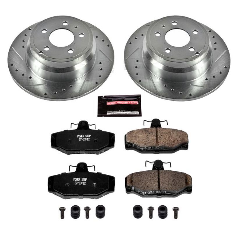 PowerStop Power Stop 1997 Volvo 850 Rear Z23 Evolution Sport Brake Kit