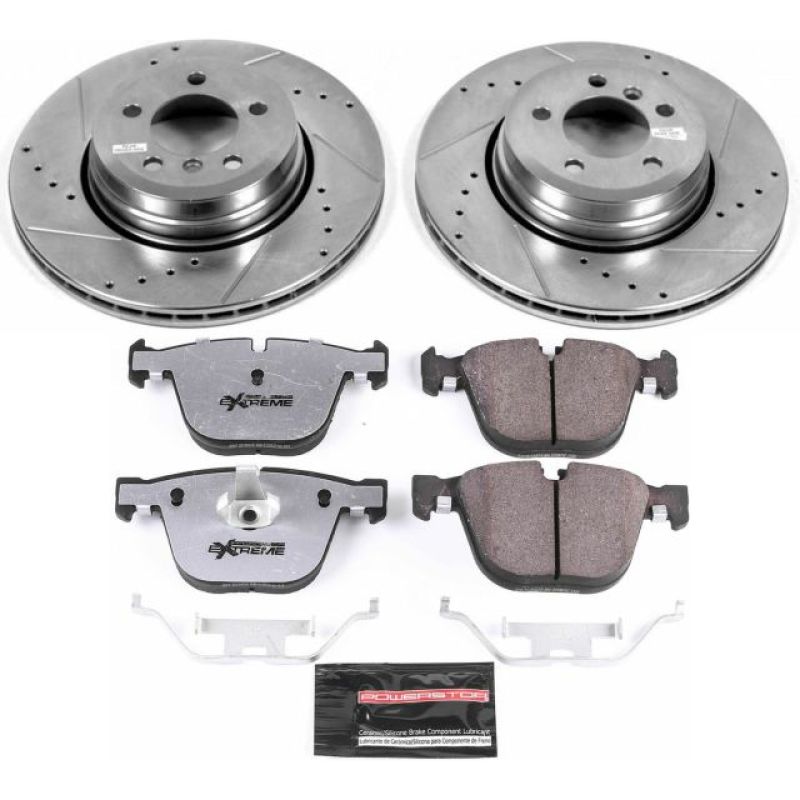 PowerStop Power Stop 06-08 BMW 750i Rear Z26 Street Warrior Brake Kit