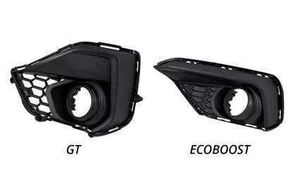 Diode Dynamics 2028 Ford Mustang EcoBoost SS3 Add-On Fog Lamp Kit Yellow Pro