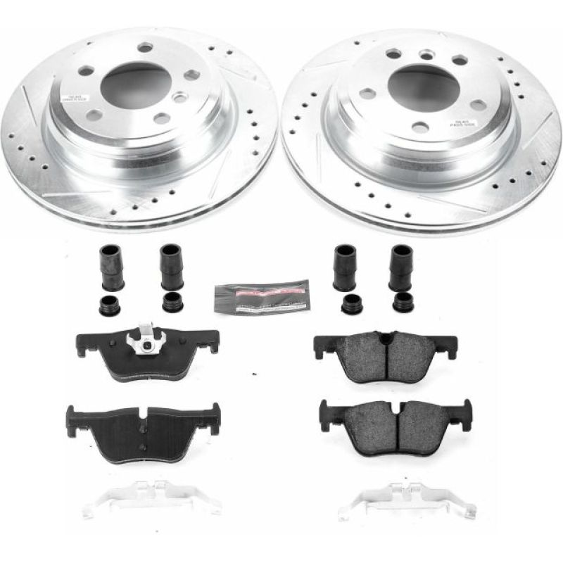 PowerStop Power Stop 13-18 BMW 320i xDrive Rear Z23 Evolution Sport Brake Kit