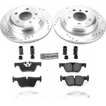 PowerStop Power Stop 13-18 BMW 320i xDrive Rear Z23 Evolution Sport Brake Kit