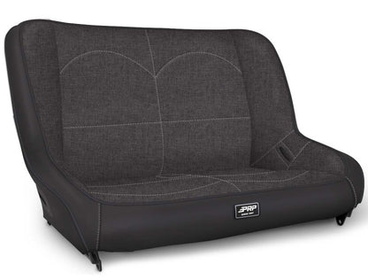 PRP Seats PRP Jeep TJ/LJ/JK Low Back Rear Bench - Grey