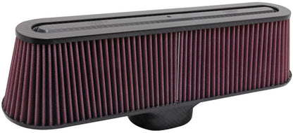 K&N Engineering K&N Air Filter with Carbon Fiber Top and Base