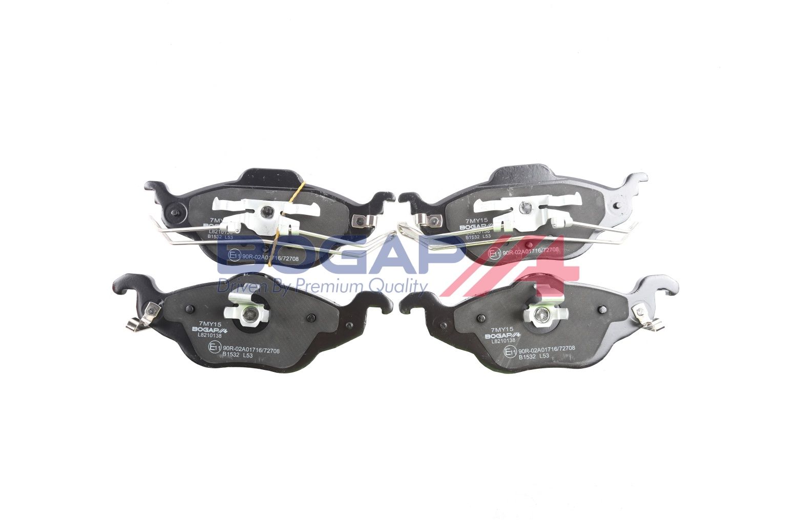 BOGAP L8210138 Brake Pad Set, Disc Brake