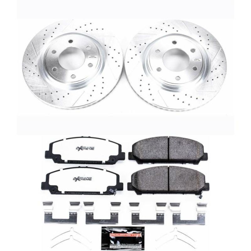 PowerStop Power Stop 12-15 Nissan Armada Front Z36 Truck & Tow Brake Kit