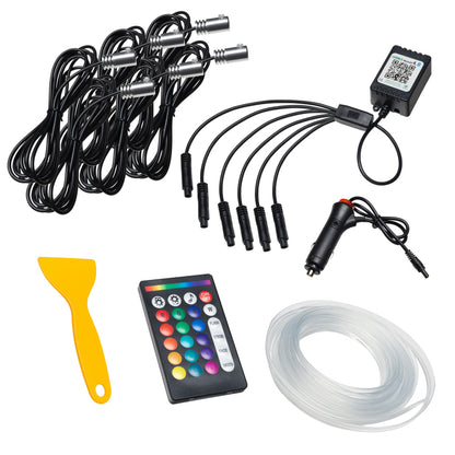 ORACLE Lighting Oracle Fiber Optic LED Interior Kit - ColorSHIFT (6PCS) - ColorSHIFT