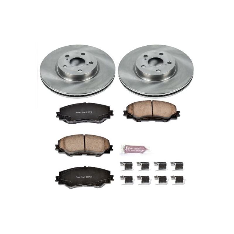 PowerStop Power Stop 09-10 Pontiac Vibe Front Autospecialty Brake Kit